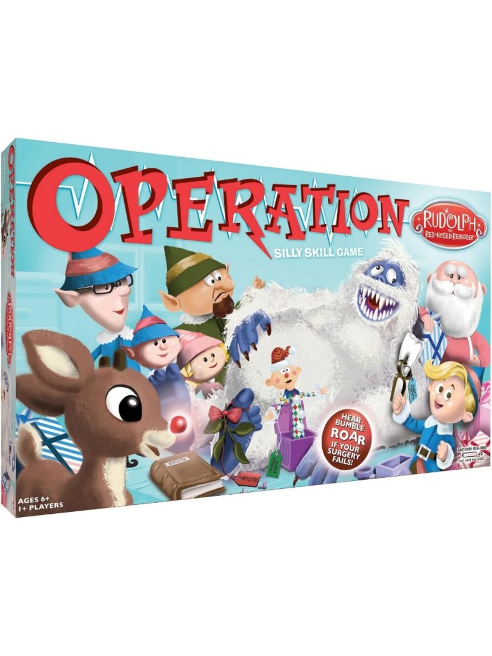 Classic Electronic Board Game - Operation Rudolph | Bumble the Snow Monster